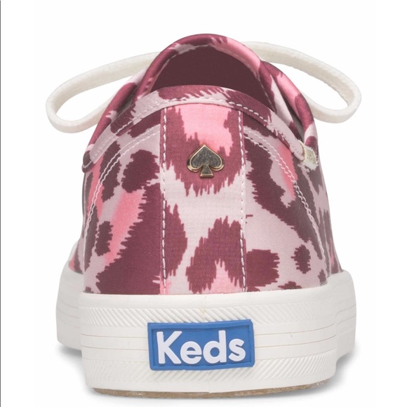 Kate Space x Keds Pink Leopard Sneakers NWT - Picture 2 of 3